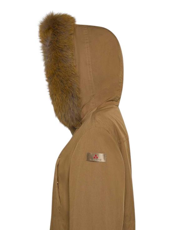  페트레이 킬티 CNL 폭스 퍼 맥시 파카  PED545301112001894 Brown - PEUTEREY