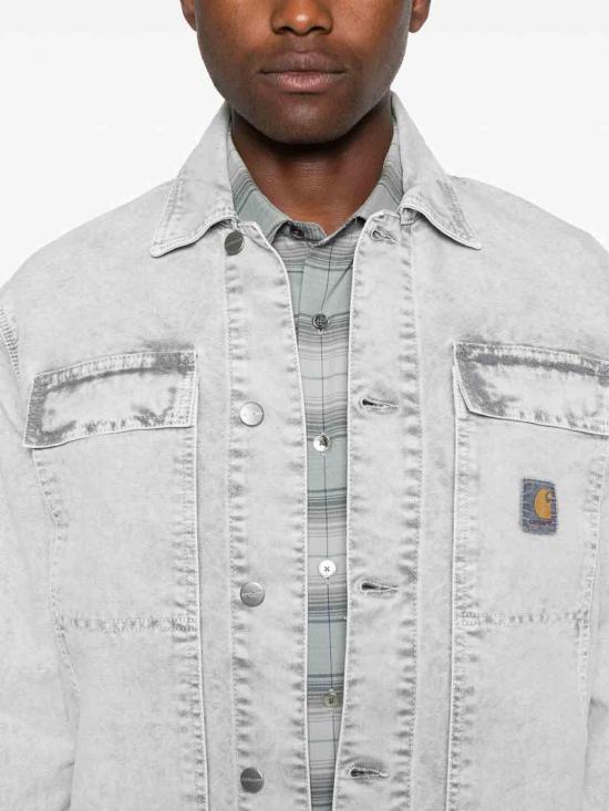  칼하트 데님 자켓 I035817895F Grey - CARHARTT