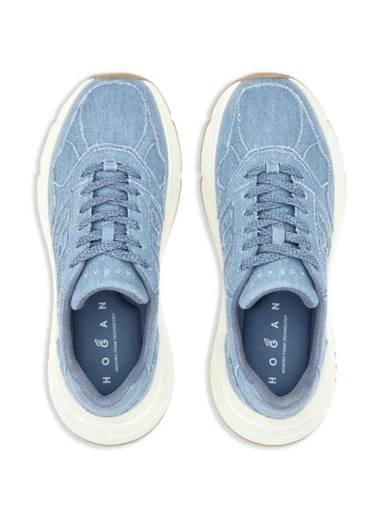 25SS 호간 스니커즈 HXW6690FK7JU0TU030 Light Blue - HOGAN
