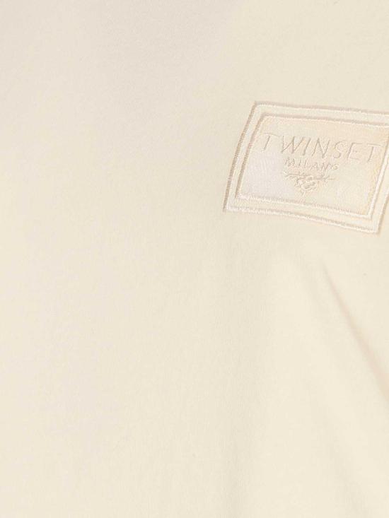 25FW 트윈셋 반팔 티셔츠 252TP205100059 White - TWINSET