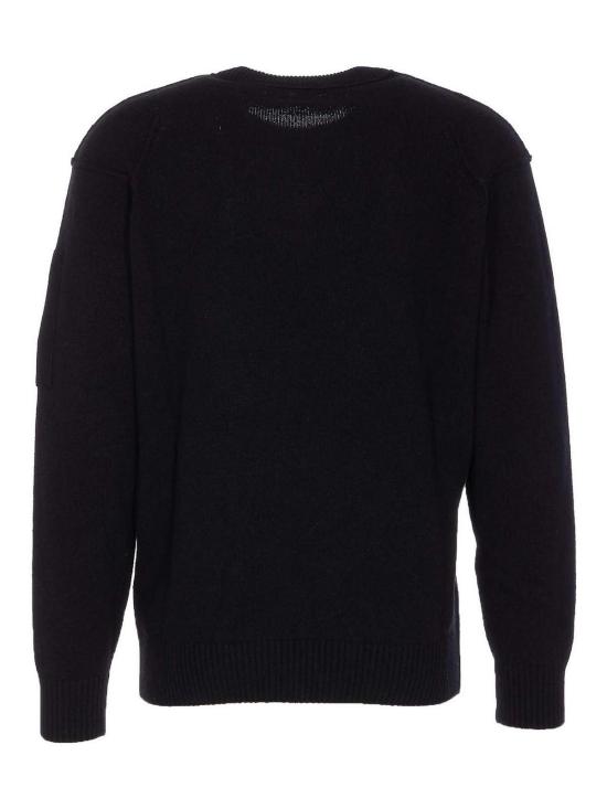 25FW 씨피 컴퍼니 램스울 GRS 크루넥 렌즈 스웨터 RFCMKN707A110149A999 Black - C.P. COMPANY