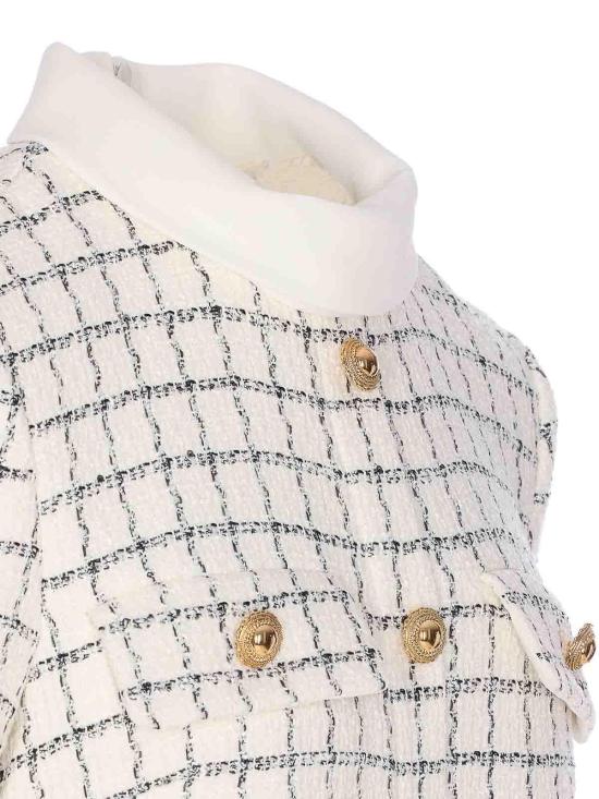 25FW 셀프 포트레이트 미디 원피스 125SCREAM White - SELF PORTRAIT