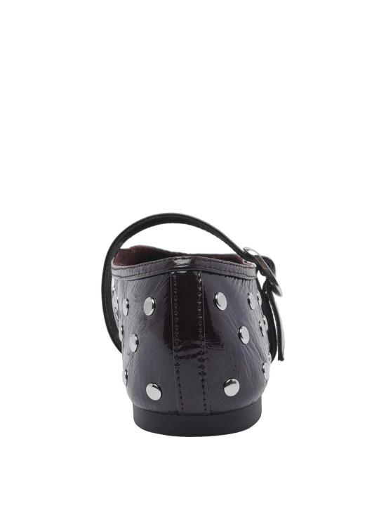  스티브매든 플랫 슈즈 ARCHERCHERRY Dark Red - STEVE MADDEN