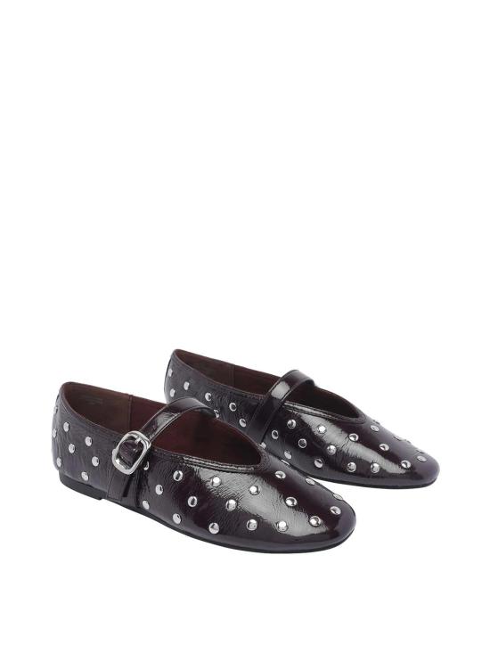  스티브매든 플랫 슈즈 ARCHERCHERRY Dark Red - STEVE MADDEN