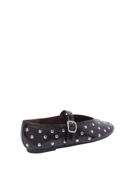  스티브매든 플랫 슈즈 ARCHERCHERRY Dark Red - STEVE MADDEN