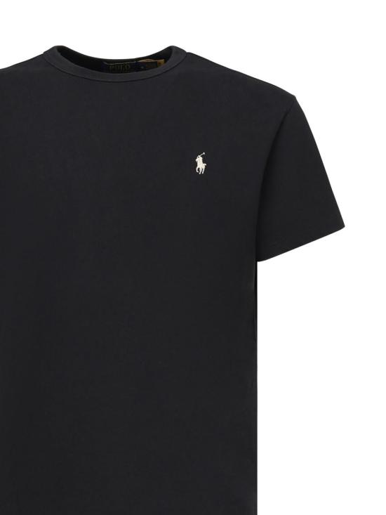 25FW 폴로 랄프로렌 반팔 티셔츠 710916698 024 Black - POLO RALPH LAUREN