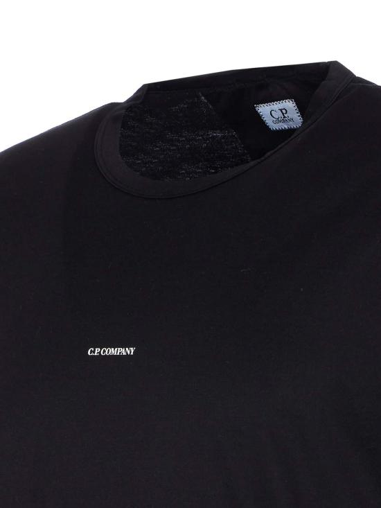 25FW 씨피 컴퍼니 반팔 티셔츠 19CMTS161A006374G999 Black - C.P. COMPANY