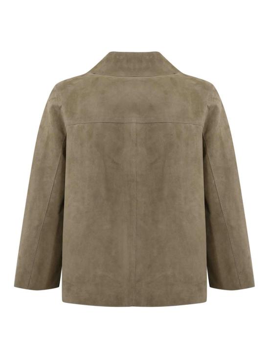  레더 오소리티 가죽 자켓 GAIASUED11 Cream - LEATHER AUTHORITY