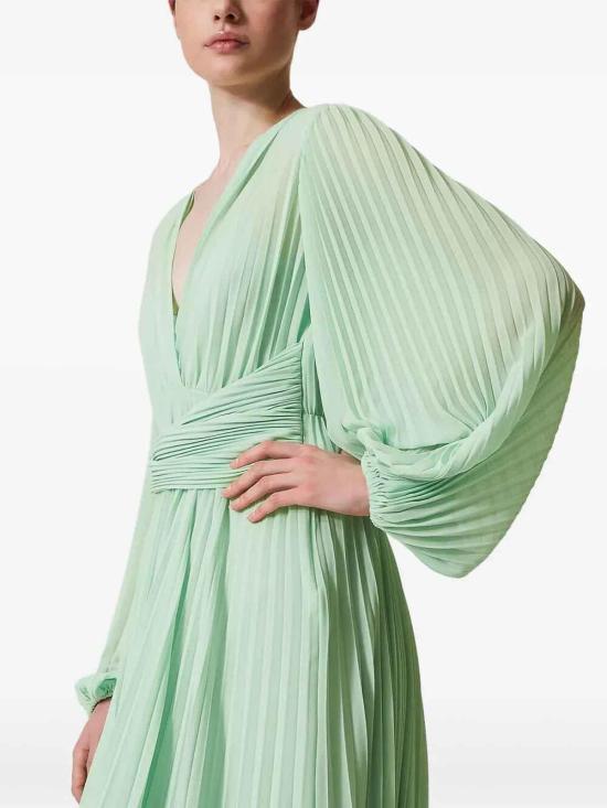 25SS 트윈셋 미디 스커트 251TP233012080 Light Green - TWINSET