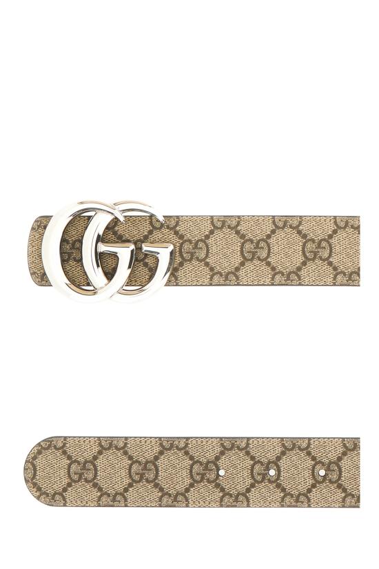 25FW 구찌 GG 마몽 리버시블 벨트 838593FAE0Y 9870 ABONY ACERO - GUCCI