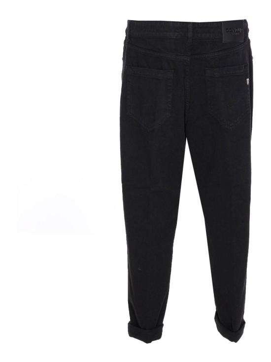 25FW 돈답 스트레이트 팬츠 DP268BBSE037DKPT999 Black - DONDUP