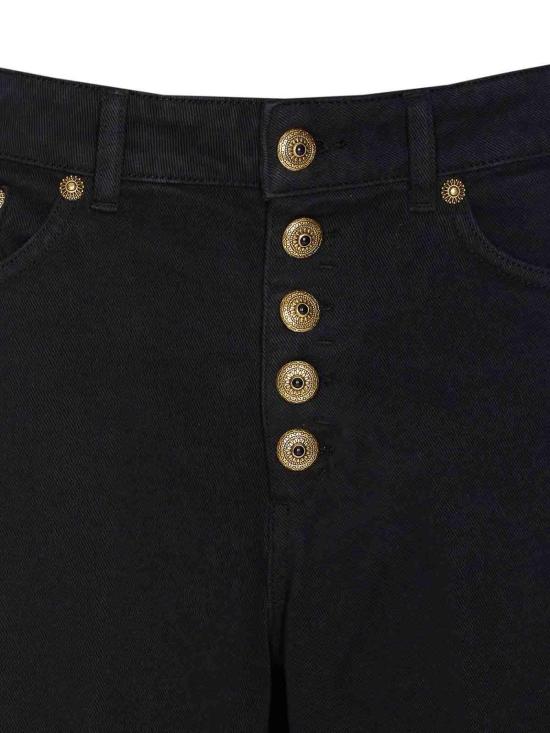 25FW 돈답 스트레이트 팬츠 DP268BBSE037DKPT999 Black - DONDUP