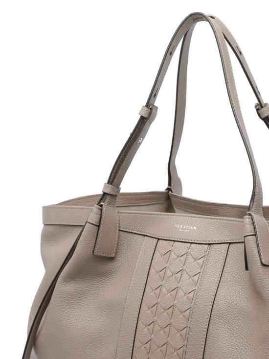 25FW 세라피안 숄더백 SRCMOWLL684542A075 Beige - SERAPIAN