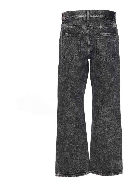 25FW 골든구스 스트레이트 팬츠 GMP01636P00208090497 Black - GOLDEN GOOSE