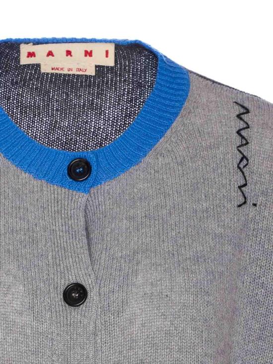 25FW 마르니 가디건 CDMD0393Q0UFX385BLN38 Grey - MARNI