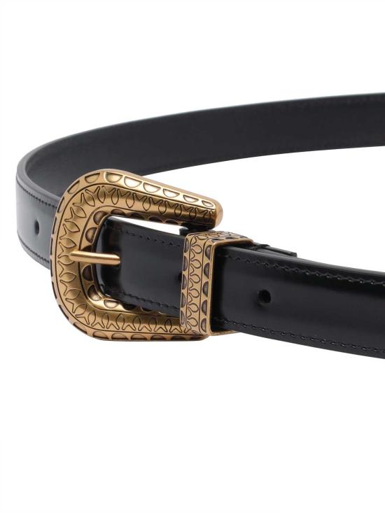 25FW 발렌티노 가라바니 가죽 벨트 T0SQ9QBH0NO Black - VALENTINO GARAVANI