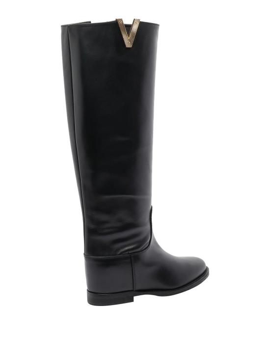25FW 비아로마 부츠 4248776NERO Black - VIA ROMA