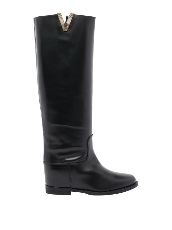 25FW 비아로마 부츠 4248776NERO Black