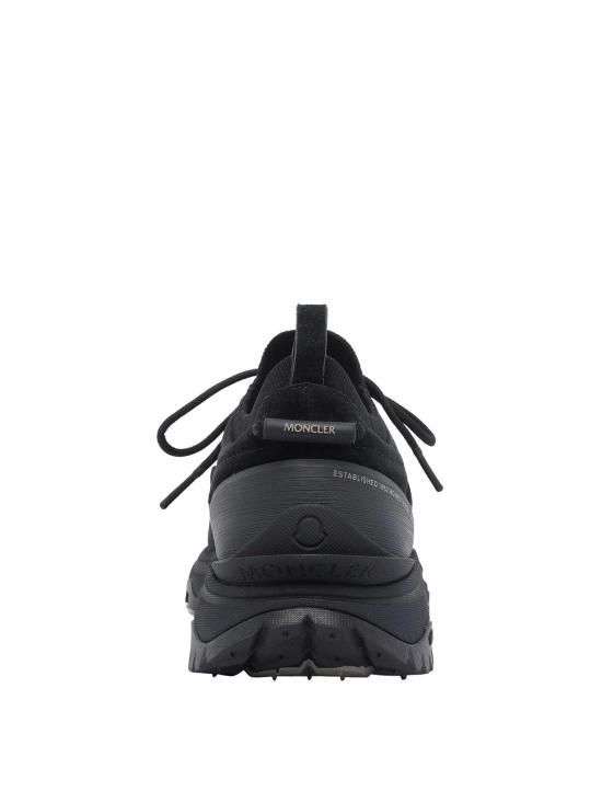 25FW 몽클레어 트레일그립 라이트3 누벅 앤 스웨이드 트레이너 4M00290M7242999 Black - MONCLER