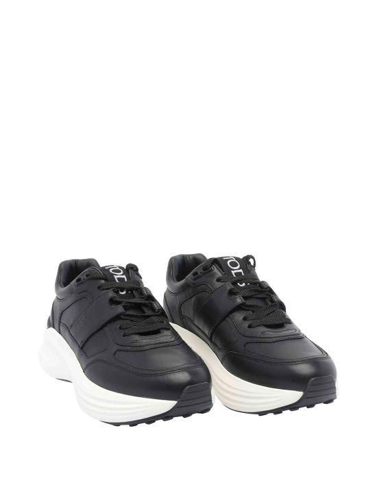  토즈 레더 스니커즈 XXW81L0JP40JUSB999 Black - TODS