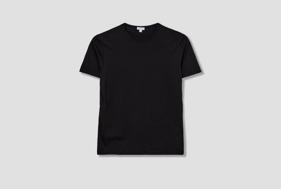 25FW 선스펠 반팔 티셔츠 MTSH0001 BKAA