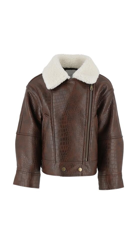 25FW [키즈] 핑코 캐주얼 자켓 KFGB005 C PE016 6051 Brown