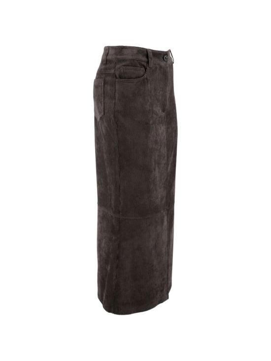25FW 디익스테리어 미디 스커트 61741 20WEN WENGE - D. EXTERIOR