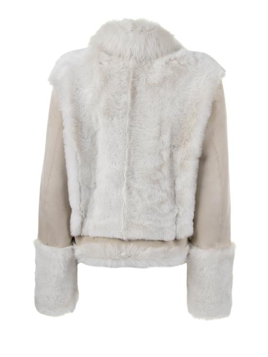  히소 코트 SOULTOSC SUEDEPARCHTENENT Beige - HISO