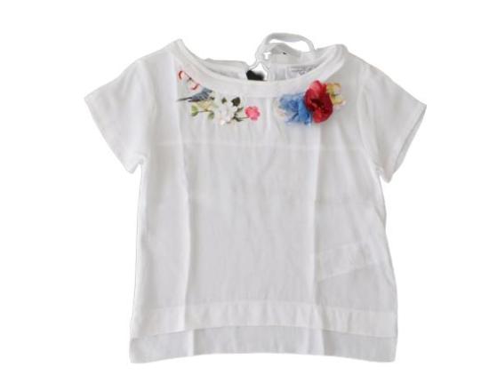  [키즈] 모나리자 폴로 셔츠 119620AA 0099 White