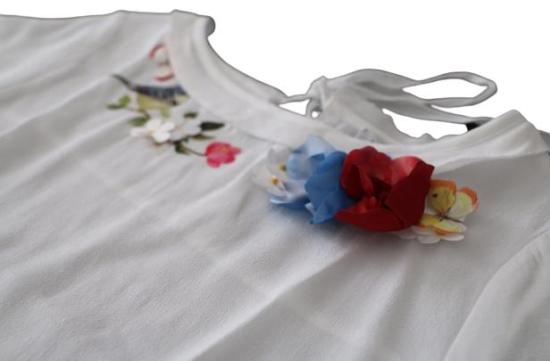  [키즈] 모나리자 폴로 셔츠 119620AA 0099 White - MONNALISA