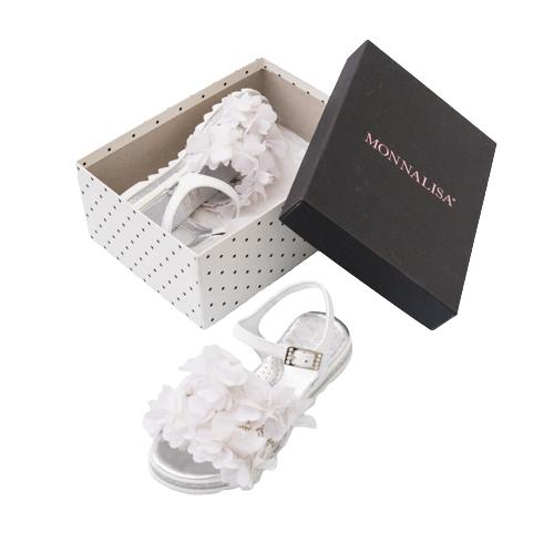  [키즈] 모나리자 샌들 873029 1 White - MONNALISA