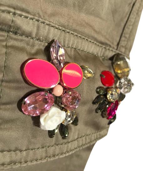  [키즈] 모나리자 스트레이트 팬츠 499400A9 23 Green - MONNALISA