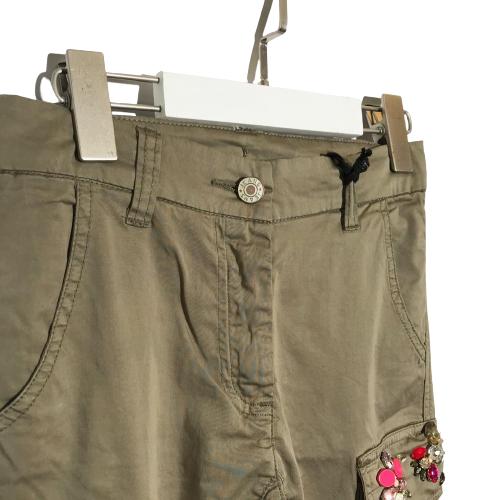  [키즈] 모나리자 스트레이트 팬츠 499400A9 23 Green - MONNALISA