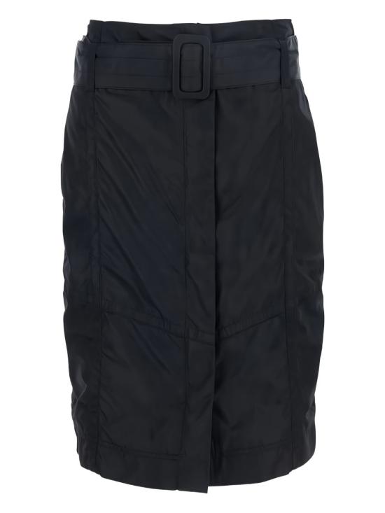 25FW 핑코 미디 스커트 GEMA105941 A2Y0G05 Blu grafite - PINKO