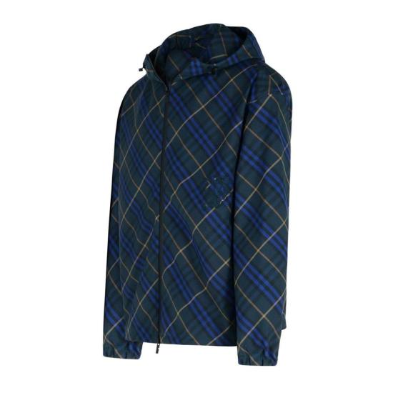 25SS 버버리 체크 트윌 자켓 8100850 Blue - BURBERRY