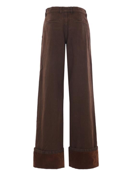 25FW 드리스 반 노튼 데님 팬츠 010931 2396703 Brown - DRIES VAN NOTEN