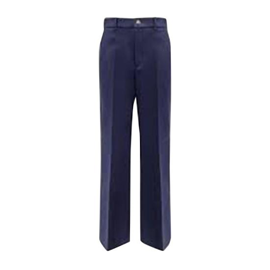 25SS 구찌 엠브로이더 코튼 트라우저 818526Z7AK9 Blue