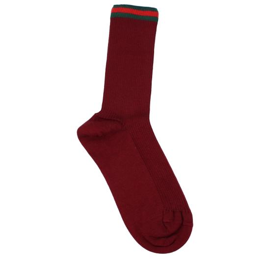 25FW 구찌 리브드 코튼 삭스 8019813GANZ6100