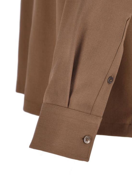 25FW 펜디 긴팔 셔츠 FS1329 AU60 F0QE1 Brown - FENDI
