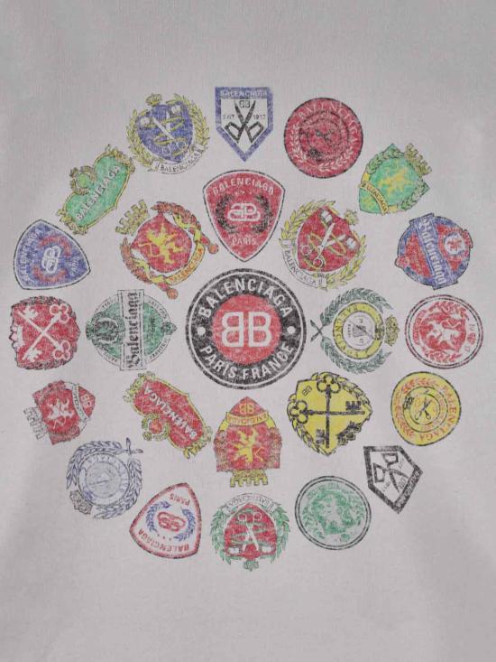 25FW 발렌시아가 반팔 티셔츠 764235 TTVH4 9012 White - BALENCIAGA