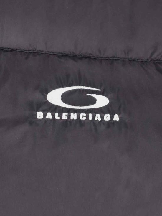 25FW 발렌시아가 스탠다드 푸퍼 패딩 852049 TNO12 1000 Black - BALENCIAGA