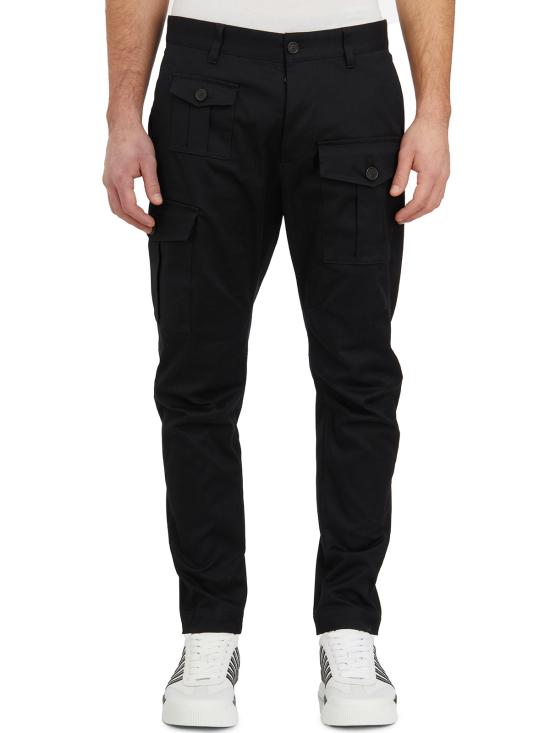 25FW 디스퀘어드2 스트레이트 팬츠 MS74KB0818S39021900 Black - DSQUARED2