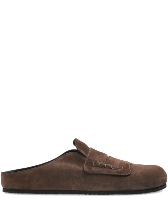 25FW 자크뮈스 뮬/슬리퍼 FOM00186AC09A06 880 DARK BROWN