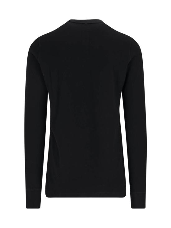 25FW 릭 오웬스 스웨터 RR02E1225 JPT 09 Black - RICK OWENS