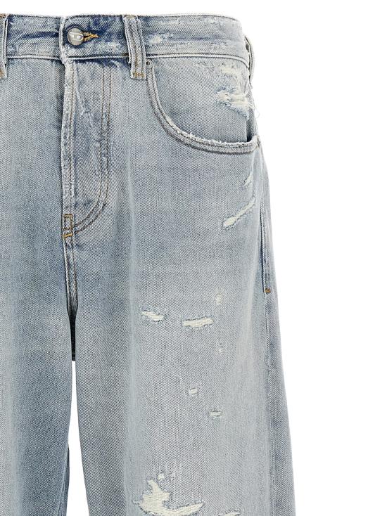 25FW 디젤 2001 D 매크로 릴렉스 핏 데님 팬츠 A1159809M5301 LIGHT BLUE DOM - DIESEL