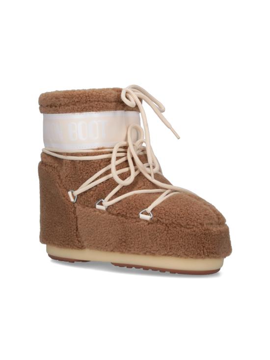 25FW 문부츠 아이콘 나일론 로우 부츠 80D1409700 M047 Brown - MOON BOOT