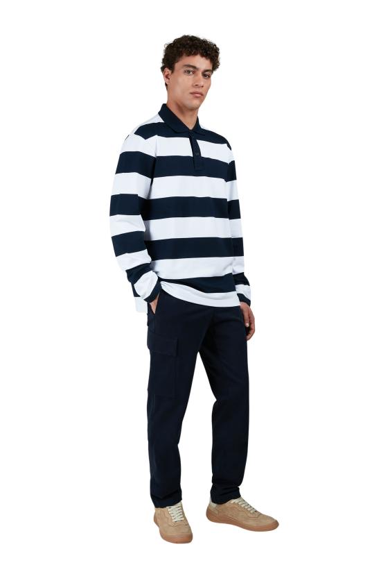  폴앤샤크 폴로 티셔츠 25411836 182 WHITE BLUE - PAUL & SHARK