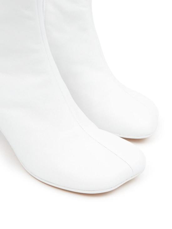 MM6 메종마르지엘라 ANATOMIC 아나토믹  앵클 부츠 S59WU0235P3628T1003 White - MM6 MAISON MARGIELA