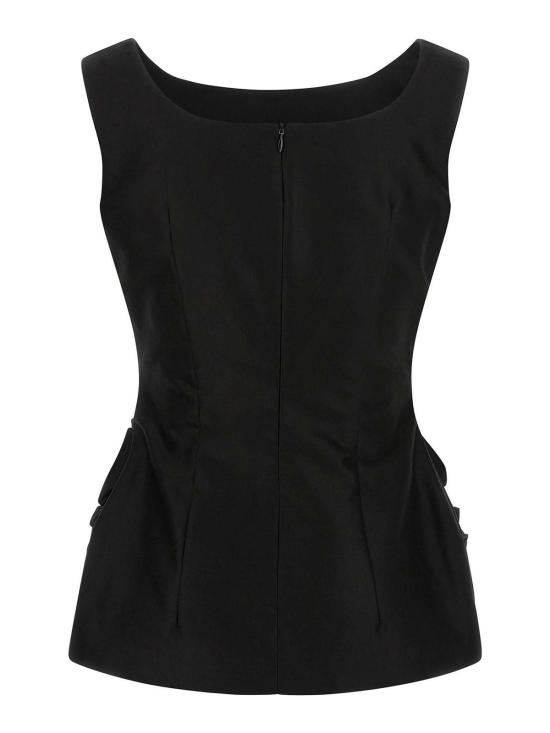 25FW 마그다뷰트림 민소매 티셔츠 176725BLACK Black - MAGDA BUTRYM