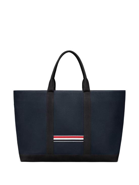 25FW 톰브라운 토트백 UAG231AF0927415 Blue - THOM BROWNE